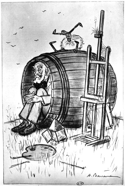 Edgar Degas, der Diogenische Maler von Adrien Barrere